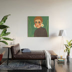Daisy girl Wood Wall Art Gallery Image 2