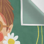 Daisy girl Wall Tapestry Gallery Image 3