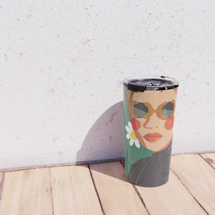 Daisy girl Travel Mug Gallery Image 4