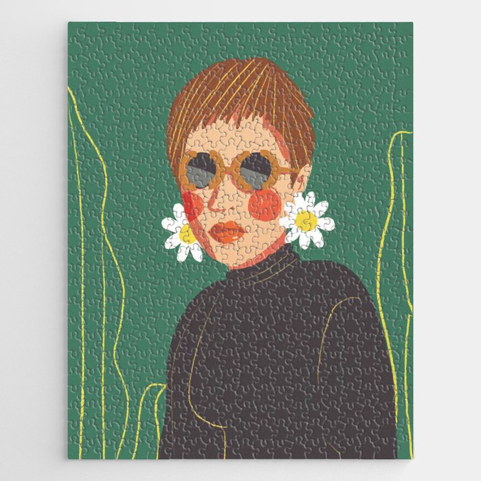 Daisy girl Jigsaw Puzzle Gallery Image 1