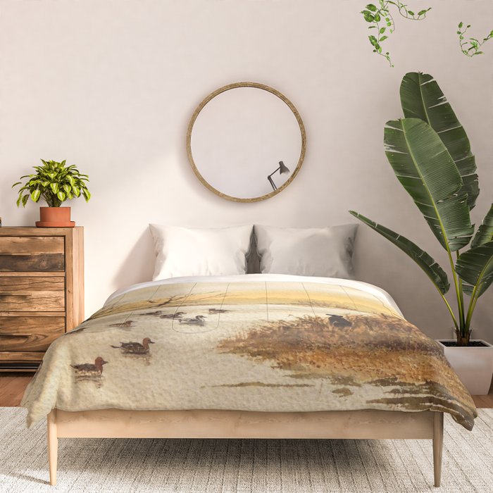 Hunting Pintail Ducks Comforter Gallery Image 3