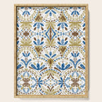 Whimsical Botanical Tile Serving Tray Gallery Image 1