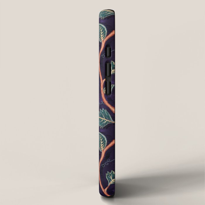 Indienne Vine - Deep Coral  iPhone Case Gallery Image 2