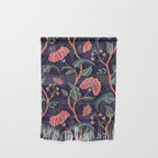 Indienne Vine - Deep Coral  Wall Hanging Gallery Image 1