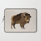 Buffalo Collage Laptop Sleeve Gallery Image 1