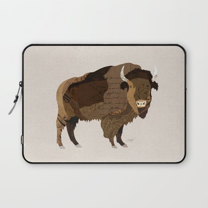 Buffalo Collage Laptop Sleeve Gallery Image 1