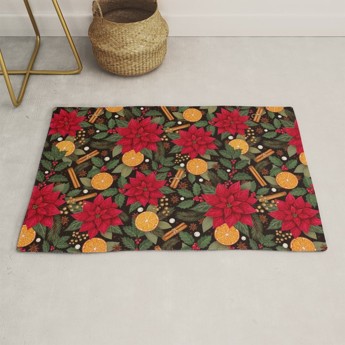 Christmas Stars and Spices Rug Gallery Image 1