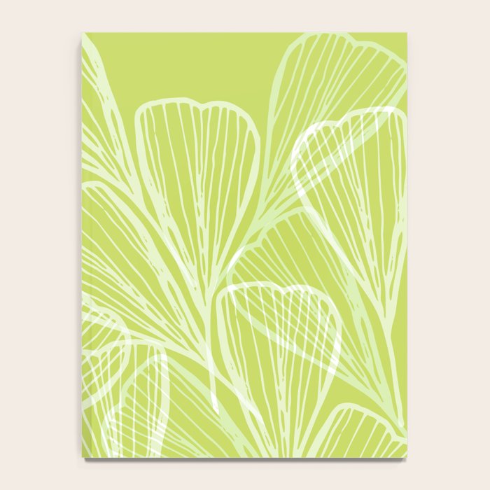 Minimal Modern Green Tropical Abstract Notebook Gallery Image 4