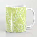 Minimal Modern Green Tropical Abstract Coffee Mug Gallery Image 1