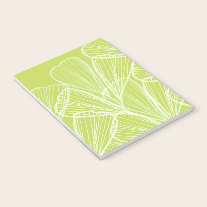 Minimal Modern Green Tropical Abstract Notebook Gallery Image 3