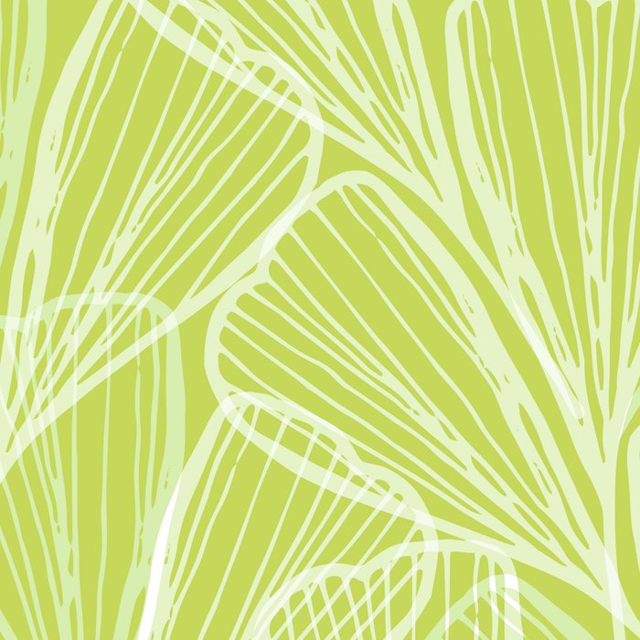 Minimal Modern Green Tropical Abstract Coffee Mug Gallery Image 2