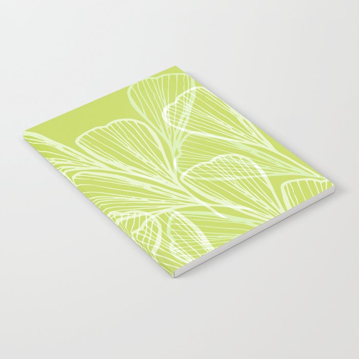 Minimal Modern Green Tropical Abstract Notebook Gallery Image 1