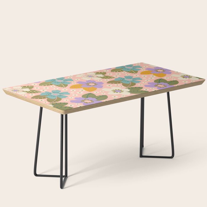 Joyful Bloom - Peach Coffee Table Gallery Image 1