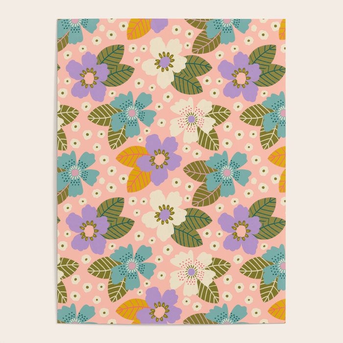 Joyful Bloom - Peach Poster Gallery Image 4
