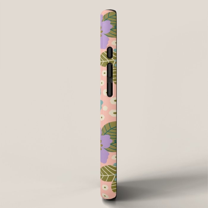 Joyful Bloom - Peach iPhone Case Gallery Image 2