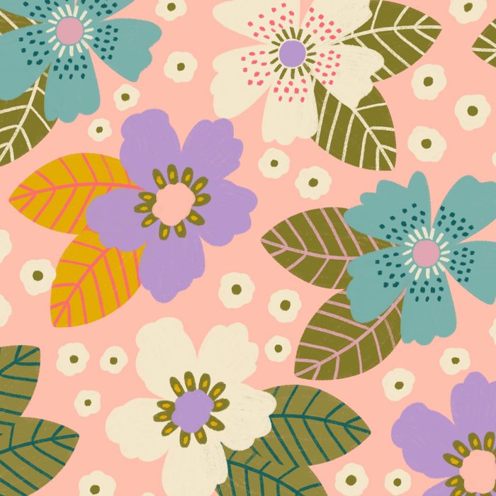 Joyful Bloom - Peach Coffee Mug Gallery Image 2