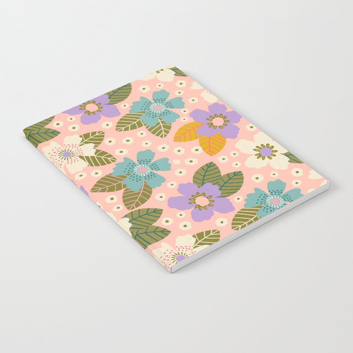 Joyful Bloom - Peach Notebook Gallery Image 1