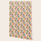 Joyful Bloom - Peach Wallpaper Gallery Image 2
