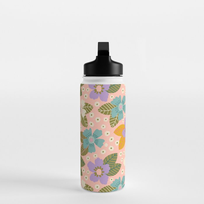 Joyful Bloom - Peach Water Bottle Gallery Image 3