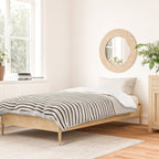 Abstract Landscape, Gold Sun Duvet Cover Gallery Image 2