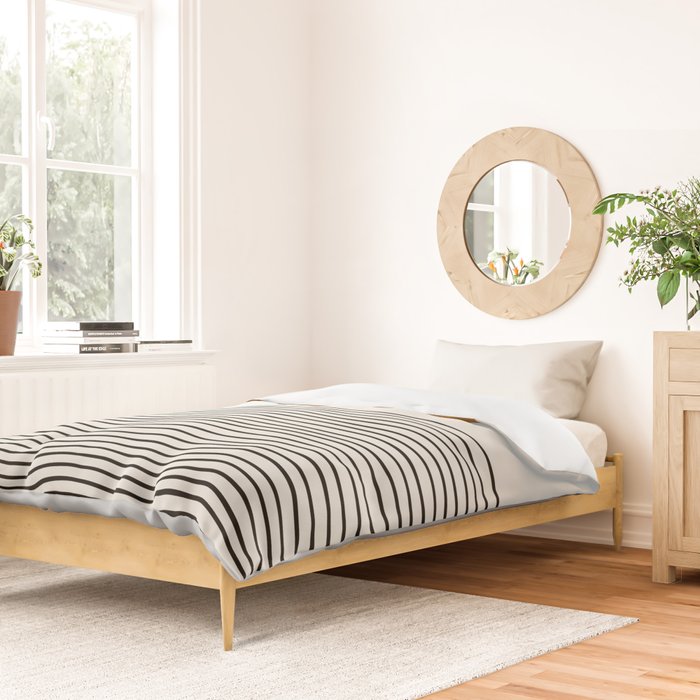 Abstract Landscape, Gold Sun Duvet Cover Gallery Image 2