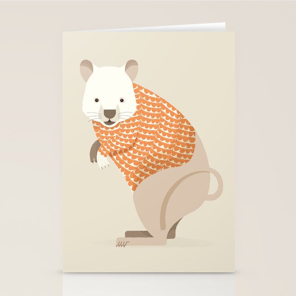 Whimsical Quokka Stationery Card Gallery Image 2
