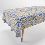Intricate Ornamentals tiles NS Tablecloth Gallery Image 1