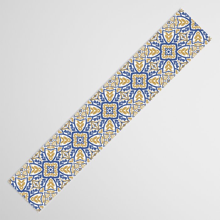 Intricate Ornamentals tiles NS Table Runner Gallery Image 3