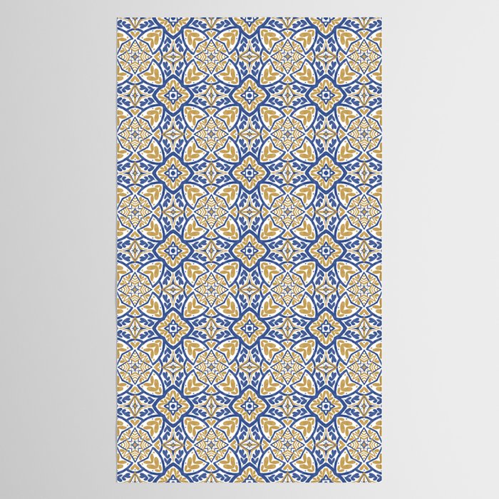 Intricate Ornamentals tiles NS Tablecloth Gallery Image 2