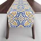 Intricate Ornamentals tiles NS Table Runner Gallery Image 1