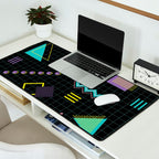 Memphis Pattern 4 - 80s Retro Desk Mat Gallery Image 2