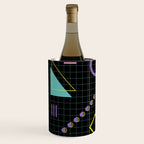 Memphis Pattern 4 - 80s Retro Wine Chiller Gallery Image 2