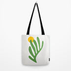 Green Leaf & Sun: Matisse Edition | Mid Century Series Tote Bag Gallery Image 2