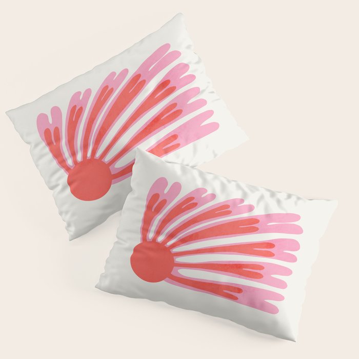 Tart & Amaranth: Wild Flower | Matisse Foliage Paper Cutouts Pillow Sham Gallery Image 1