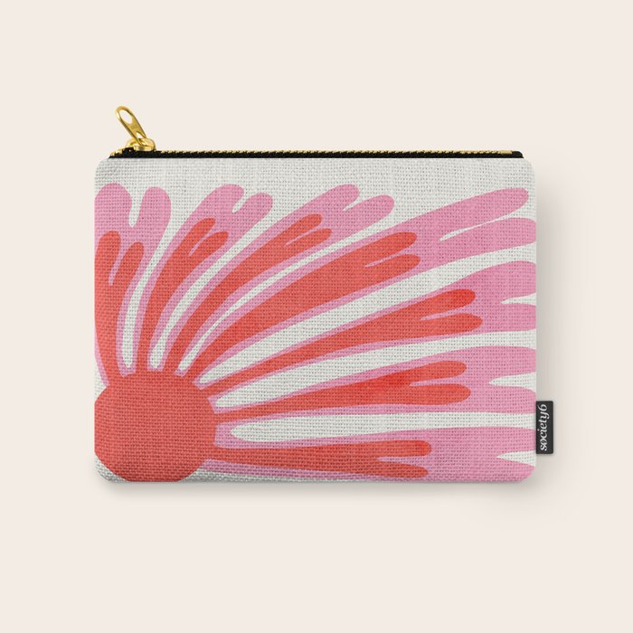Tart & Amaranth: Wild Flower | Matisse Foliage Paper Cutouts Carry All Pouch Gallery Image 1