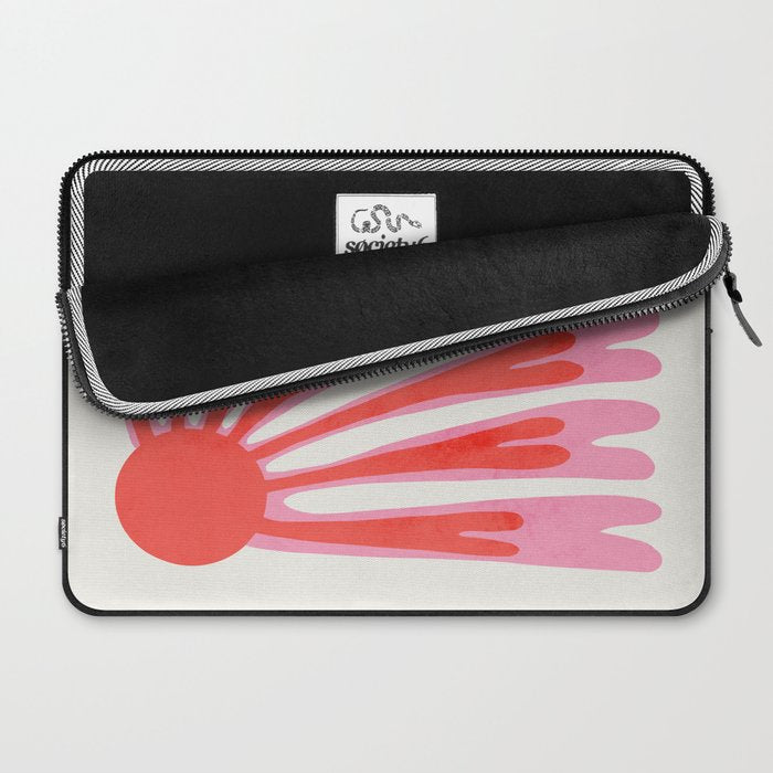 Tart & Amaranth: Wild Flower | Matisse Foliage Paper Cutouts Laptop Sleeve Gallery Image 2