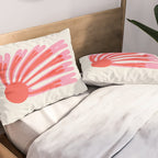Tart & Amaranth: Wild Flower | Matisse Foliage Paper Cutouts Pillow Sham Gallery Image 2
