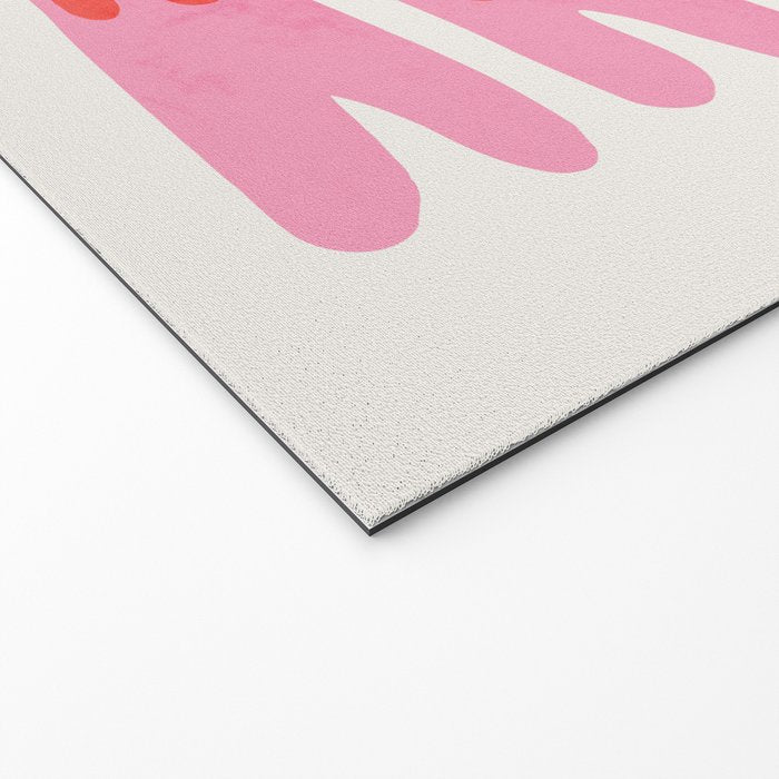 Tart & Amaranth: Wild Flower | Matisse Foliage Paper Cutouts Welcome Mat Gallery Image 2