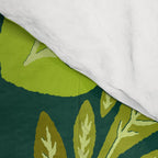 Cheetah Couple Illustration, Wild Cat Jungle Nature, Mandala Painting, Wildlife Tropical Tiger Comforter Gallery Image 4