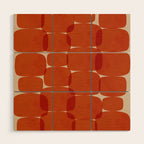 Abstraction_COLOR_ROCKS_Minimalism_003 Wood Wall Art Gallery Image 1