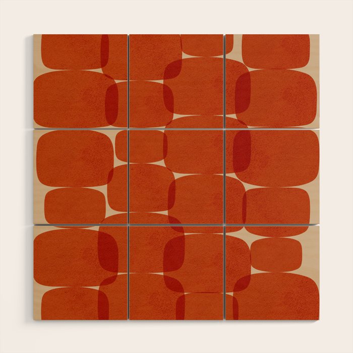 Abstraction_COLOR_ROCKS_Minimalism_003 Wood Wall Art Gallery Image 1