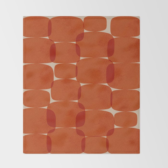 Abstraction_COLOR_ROCKS_Minimalism_003 Throw Blanket Gallery Image 2