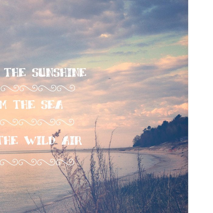 Live in the Sunshine, Swim the Sea Coffee Mug Gallery Image 2