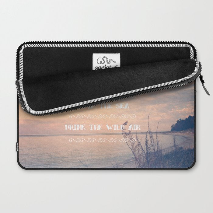 Live in the Sunshine, Swim the Sea Laptop Sleeve Gallery Image 2