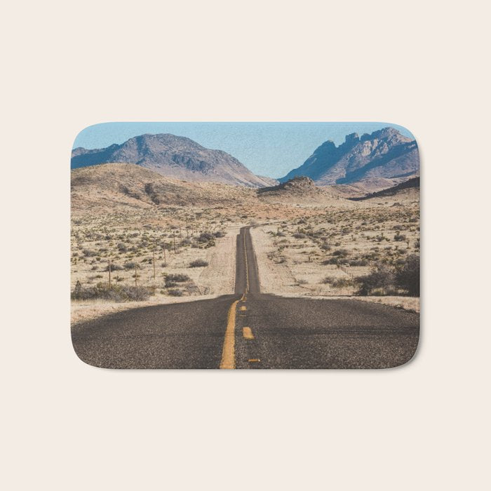 High Desert Highway Bath Mat Gallery Image 1