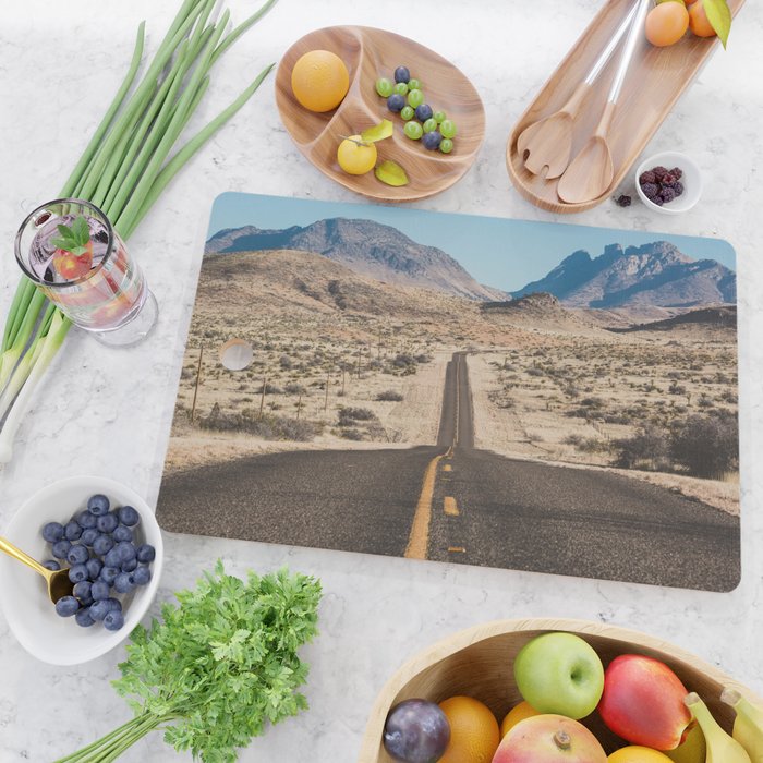 High Desert Highway Cutting Board Gallery Image 2