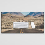 High Desert Highway Desk Mat Gallery Image 1