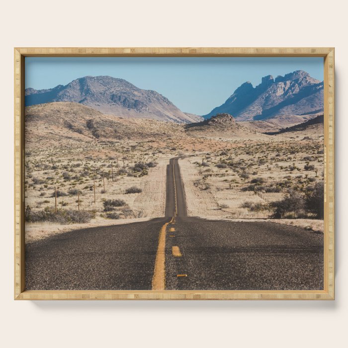High Desert Highway Serving Tray Gallery Image 1