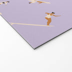 Surf girls in violet Welcome Mat Gallery Image 2