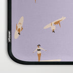 Surf girls in violet Laptop Sleeve Gallery Image 3